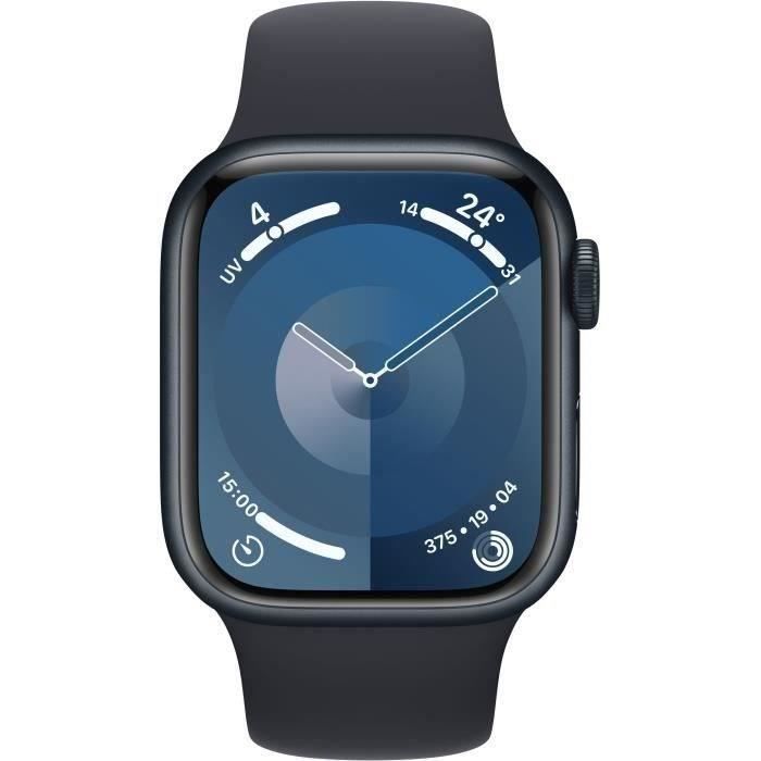 Apple Watch Series 9 GPS - 41mm - Boîtier Midnight Aluminium - Bracelet Midnight Sport Loop - Reconditionné - Très bon état Reconditionné - Apple reconditionné disponible sur Cdiscount Seconde Vie