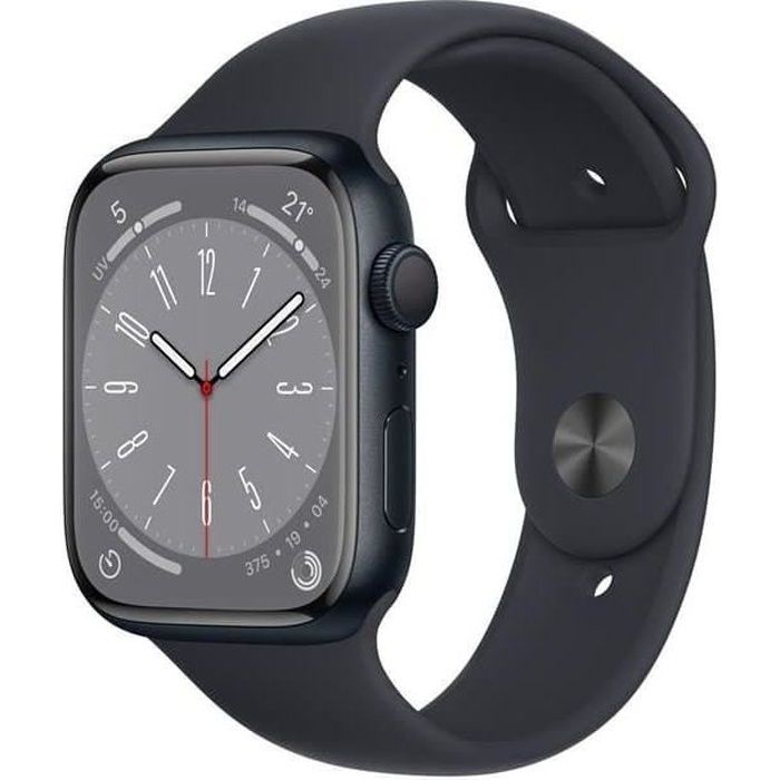 Apple Watch Series 8 2022 GPS 41 mm Aluminium Bracelet sport Très bon état