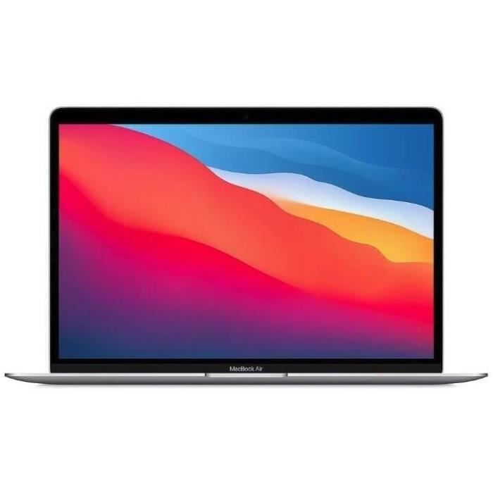MacBook Air 13 2020 Apple M1 32 Ghz 8 Go 512 Go SSD Argent – Reconditionné – Très bon état