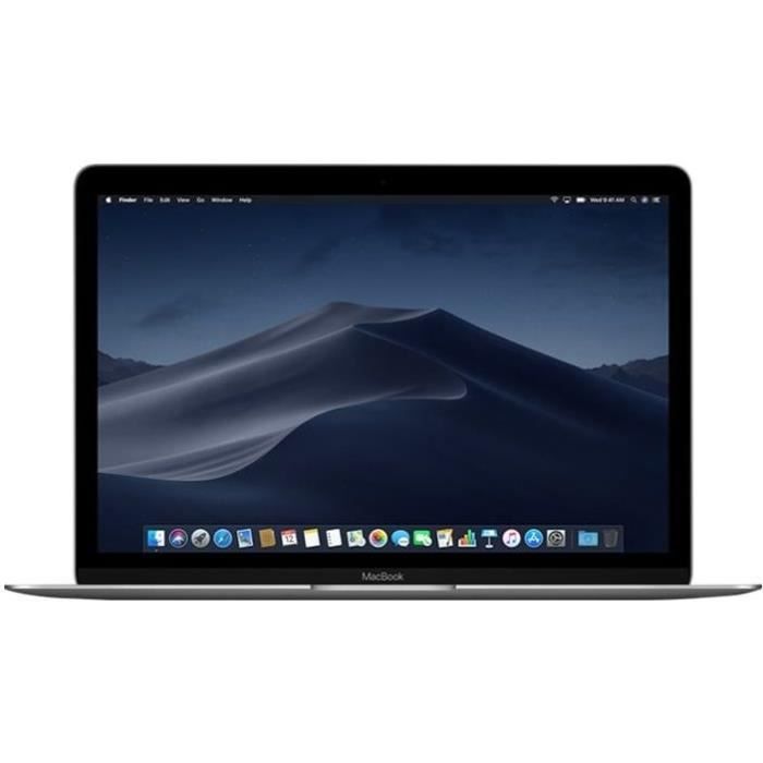MacBook Retina 12Core M 12 Ghz 8 Go 512 Go SSD Gris Sidéral (2015) - Batterie Neuve - Reconditionné - Très bon état - Apple
