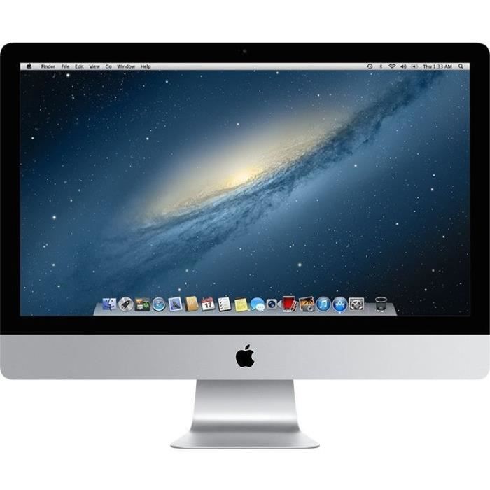 Acheter APPLE iMac 27 Core i5 32 Ghz 8 Go 2 To HDD Argent (2013) - Reconditionné - Très bon état Reconditionné - 569,00 € APPLE iMac 27 Core i5 32 Ghz 8 Go 2 To HDD Argent (2013) - Reconditionné - Très bon état Reconditionné - Apple reconditionné disponible sur Cdiscount Seconde Vie