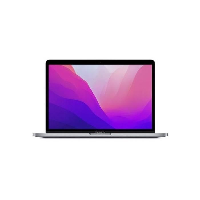 APPLE MacBook Pro Retina Touch Bar 13 Apple M2 35 Ghz 16 Go 512 Go SSD Gris Sidéral (2022) – Reconditionné – Très bon état