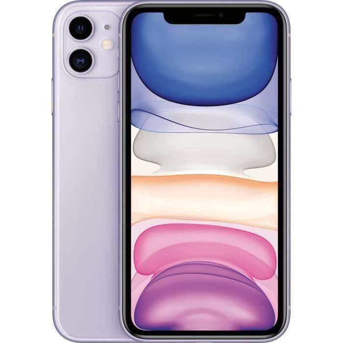 APPLE iPhone 11 128Go Mauve - Reconditionné - Très bon état