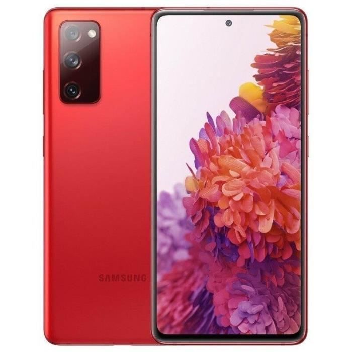 Samsung Galaxy S20 FE 5G Rouge - Reconditionné - Très bon état Reconditionné - Samsung reconditionné disponible sur Cdiscount Seconde Vie