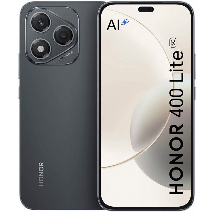 Honor 400 Lite 256 Go Noir - vue 5
