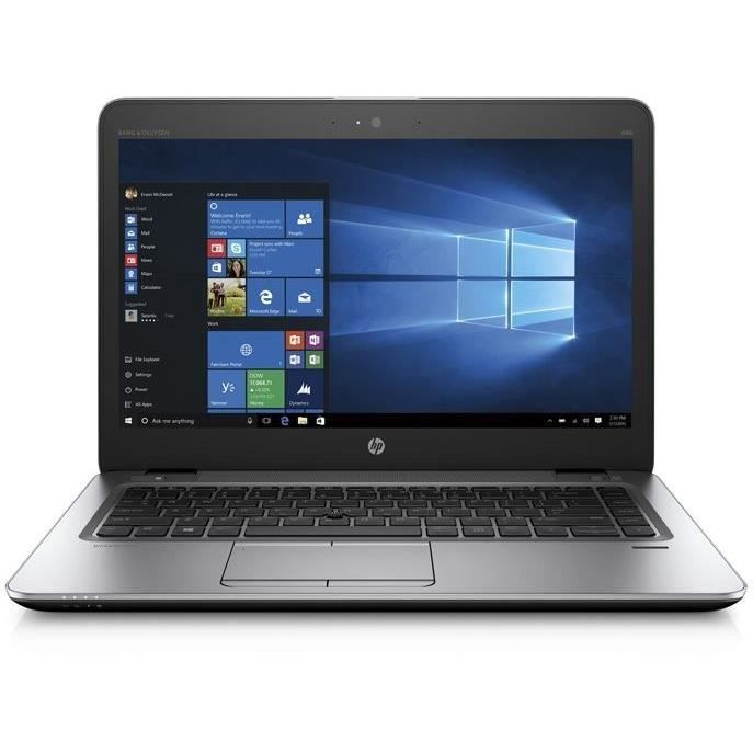 Ordinateur Portable HP 840-G3 - Core I5 - RAM 8G - HDD 500G - Windows 10 - Reconditionné - Très bon état - Hewlett packard