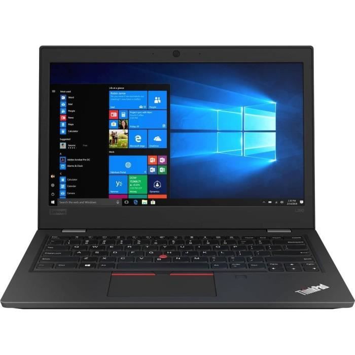 Lenovo ThinkPad L390 i5-8265U 8Go 512Go SSD 13 W11 (2019) - Reconditionné - Très bon état Reconditionné - Lenovo reconditionné disponible sur Cdiscount Seconde Vie