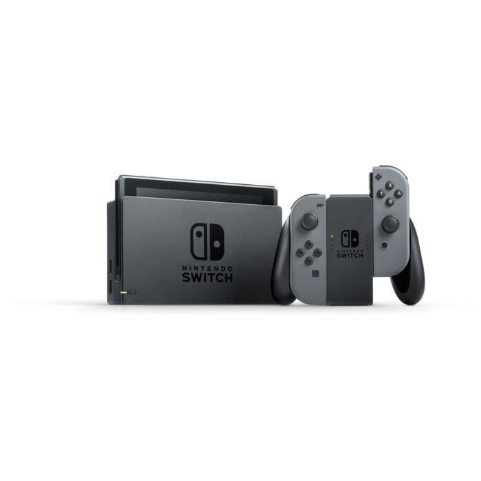 NINTENDO Switch 2017 32 Go gris - Reconditionné - Très bon état