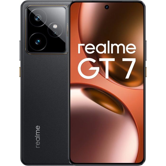 REALME GT 7 12Go 512Go Noir (2025) - Reconditionné - Très bon état
