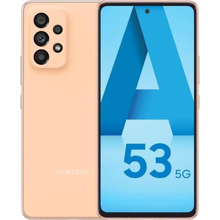 SAMSUNG Galaxy A53 128Go 5G Pêche - Reconditionné - Très bon état - Samsung