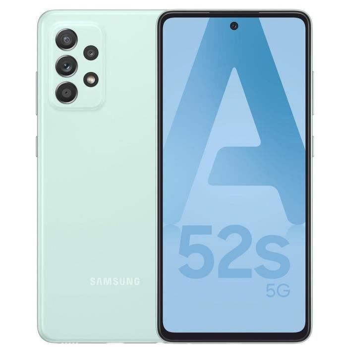 SAMSUNG Galaxy A52s 128Go 5G Vert (2021) - Reconditionné - Très bon état Reconditionné - Samsung reconditionné disponible sur Cdiscount Seconde Vie