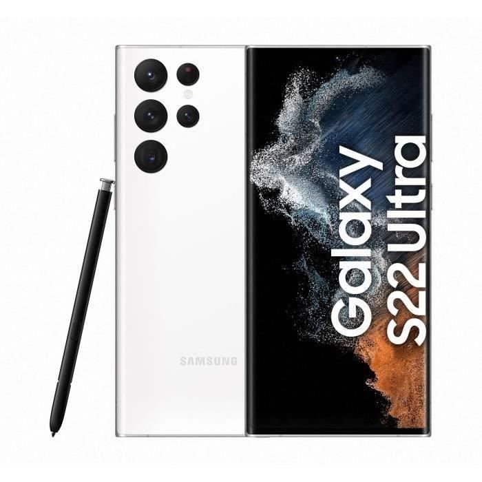 SAMSUNG Galaxy S22 Ultra 128Go Blanc - Reconditionné - Très bon état Reconditionné -  reconditionné disponible sur Cdiscount Seconde Vie