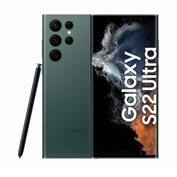 SAMSUNG Galaxy S22 Ultra 128Go Vert - Reconditionné - Très bon état - Samsung