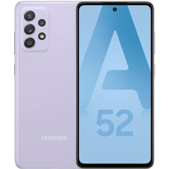 SAMSUNG Galaxy A52 5G Lavande 2021 - vue 2