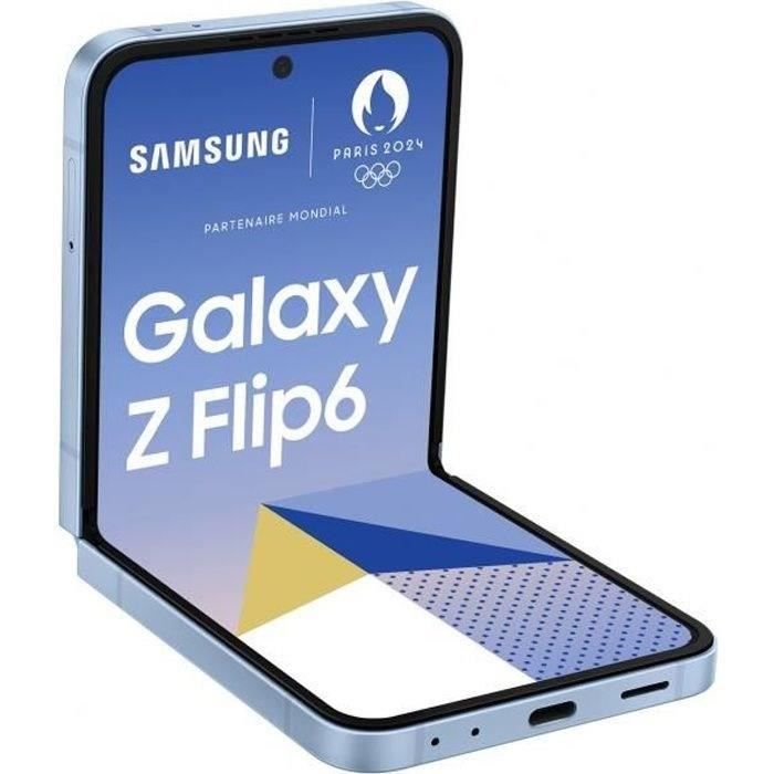 Smartphone Samsung GALAXY Z FLIP6 256Go BLEU 5G (2024) - Reconditionné - Très bon état - Samsung