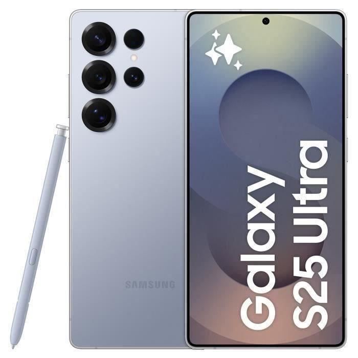 SAMSUNG Galaxy S25 Ultra AI Smartphone 1 To Bleu Titane (2025) - Reconditionné - Très bon état