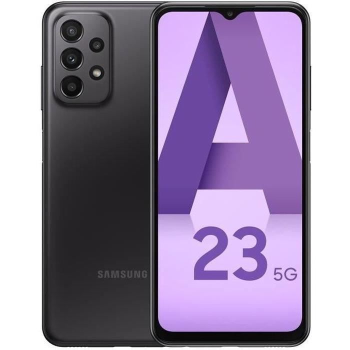 SAMSUNG A23 128Go 5G Noir (2023) - Reconditionné - Très bon état Reconditionné - Samsung reconditionné disponible sur Cdiscount Seconde Vie