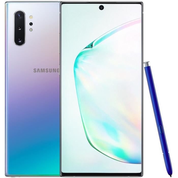 SAMSUNG Galaxy Note 10+ 5G 256 Go argent stellaire - Reconditionné - Très bon état - Samsung