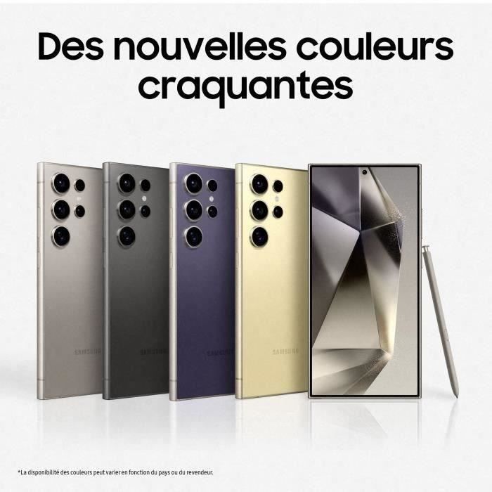 SAMSUNG Galaxy S24 Ultra Smartphone 512 Go Gris - Reconditionné - Très bon état