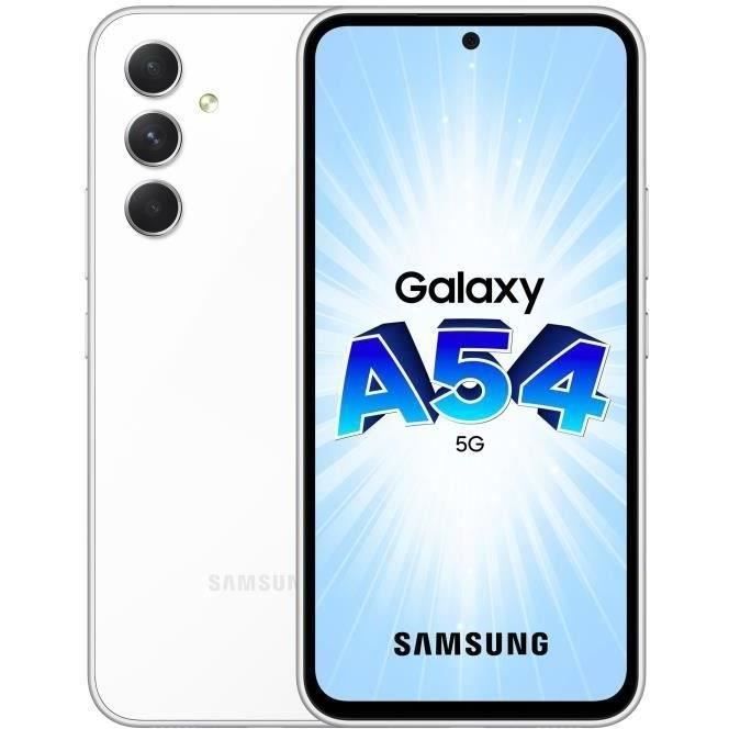 Acheter SAMSUNG A54 128Go 5G Blanc (2023) - Reconditionné - Très bon état Reconditionné - 208,00 € SAMSUNG A54 128Go 5G Blanc (2023) - Reconditionné - Très bon état Reconditionné - Samsung reconditionné disponible sur Cdiscount Seconde Vie