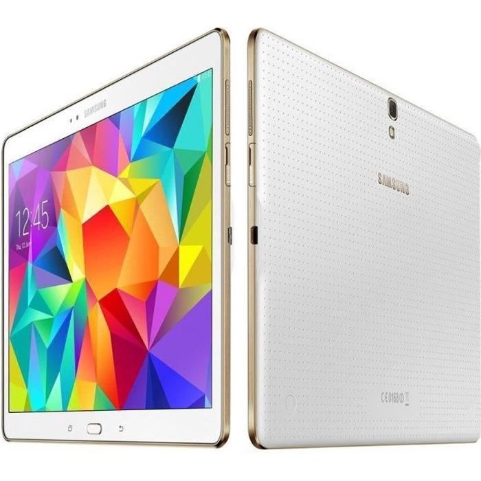 SAMSUNG Galaxy Tab S (2014) 16 Go - WiFi - Blanc - Sans Port Sim -  Reconditionné - Très bon état - Cdiscount Informatique
