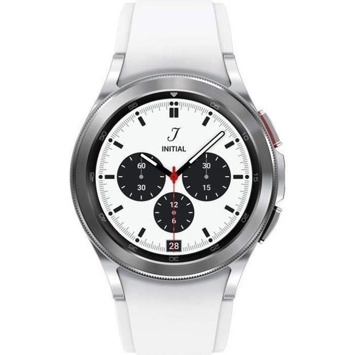 SAMSUNG Galaxy Watch4 Classic 42mm Bluetooth Silver (2021) - Reconditionné - Très bon état Reconditionné - Samsung reconditionné disponible sur Cdiscount Seconde Vie