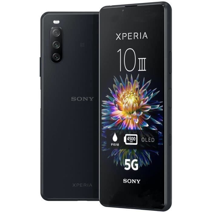 Sony Xperia 10 III Noir (2021) - Reconditionné - Très bon état