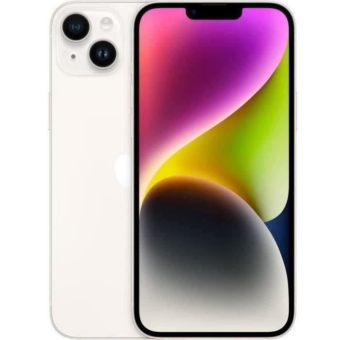 APPLE iPhone 14 Plus 128GB Starlight (2022) - Reconditionné en France - Très bon état Reconditionné - Apple reconditionné disponible sur Cdiscount Seconde Vie