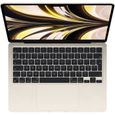 Apple - 13,6" MacBook Air M2 - RAM 8Go - Stockage 256Go - Lumière Stellaire - AZERTY - Reconditionné - Très bon état-2