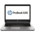 Ordinateur portable HP Probook 640 G1 - Core i5 - RAM 8 Go - HDD 320 Go - Windows 10 - Reconditionné - Très bon état-2