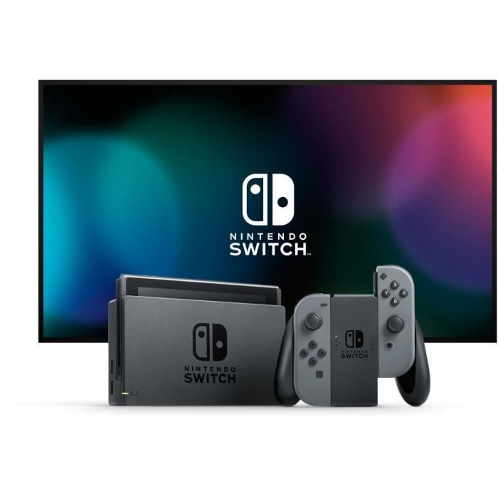 NINTENDO Switch 2017 32 Go gris - Reconditionné - Très bon état