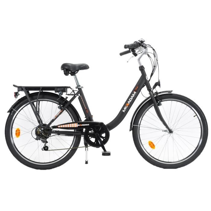 MAKADAM Velo Assistance Electrique VAE E Town 36V 9Ah 6 vitesses Shimano Cdiscount Sport