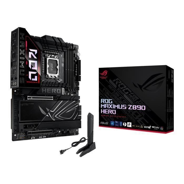 Carte mère – ASUS – MAXIMUS Z890 HERO – DDR5 – PCIe 4.0 – USB 3.2