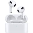 Apple AirPods (3e génération) avec Boîtier de charge Lightning - Blanc-0