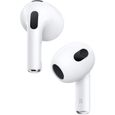 Apple AirPods (3e génération) avec Boîtier de charge Lightning - Blanc-1