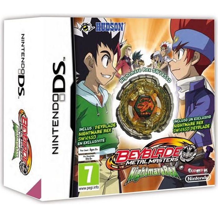 Konami Beyblade Metal Master: Nightmare Rex + Toupie / Ds