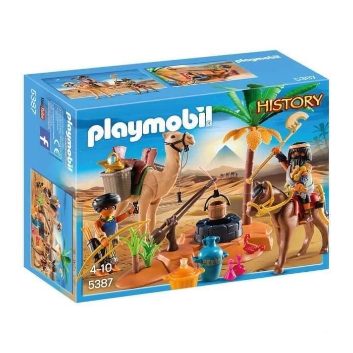 PLAYMOBIL - Pack 5386 Pyramide du Pharaon + 5387 Pilleurs Egyptiens avec  Trésor - Cdiscount Jeux - Jouets