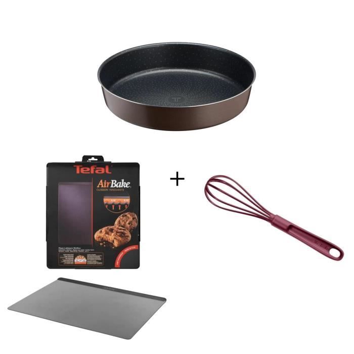 Pack Tefal Patisserie Moule A Gateau Rond J 24cm Plaque A Patisserie J Fouet K Cdiscount Maison Pack Tefal Patisserie Moule A Gateau Rond J 24cm Plaque A Patisserie J Fouet K Cdiscount Maison