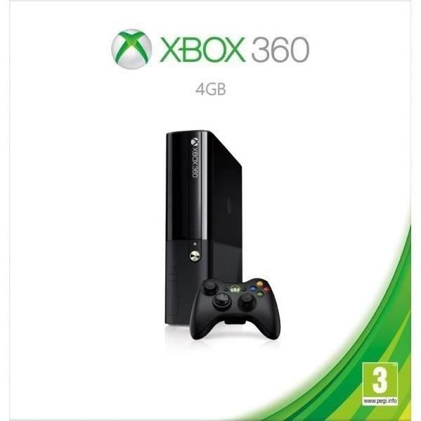 Console Salon - Microsoft - Xbox 360 - 4 Go - Noir - Standard