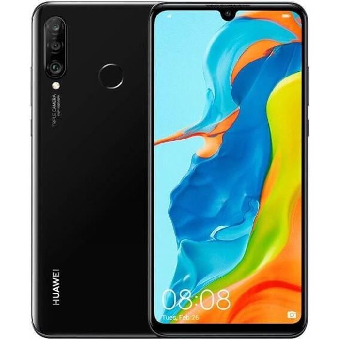 Vente Téléphone portable HUAWEI P30 Lite XL Midnight Black 256 Go pas cher Vente Téléphone portable HUAWEI P30 Lite XL Midnight Black 256 Go pas cher