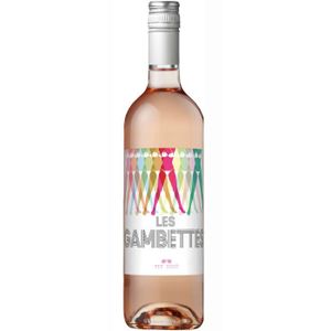 VIN ROSE Vin rosé Les Gambettes 2022 Vins de Pays d'Oc - La