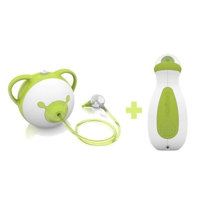 NOSIBOO Mouche bébé électrique vert + Go mouche bébé portable