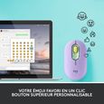 Souris Sans Fil Logitech POP Mouse avec Emojis Personnalisables, Bluetooth, USB, Multidispositifs - Menthe-2