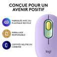 Souris Sans Fil Logitech POP Mouse avec Emojis Personnalisables, Bluetooth, USB, Multidispositifs - Menthe-4