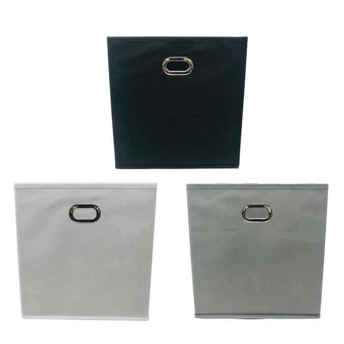 Avec tissu lavable 24 cellules Rekuopl Lot de 2 organisateurs de tiroir Pliable