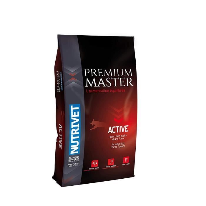 MASTER PREMIUM Croquettes chien master actif 15 kg MASTER PREMIUM Croquettes chien master actif 15 kg