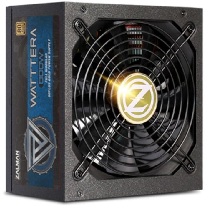Zalman WattTera 800W (80 Plus Gold) - 800W (ZM800-EBTII)