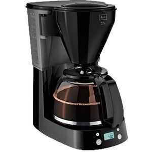 Cafetière filtre programmable Easy Timer - MELITTA 1010-14 - Noir - 1050W - 15 tasses
