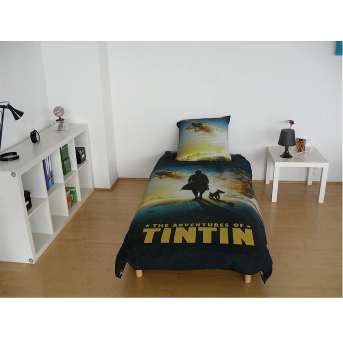 Housse De Couette Pour Enfant Tintin En Dessins