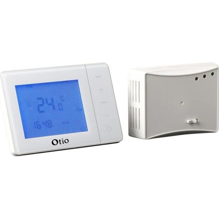 Thermostat d’Ambiance Sans Fil avec Télécommande pour Radiateur Electrique...
